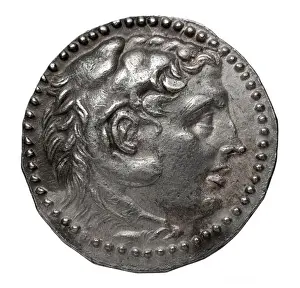 Alexander The Great Prints: A tetradrachm coin from Milet, Ionia