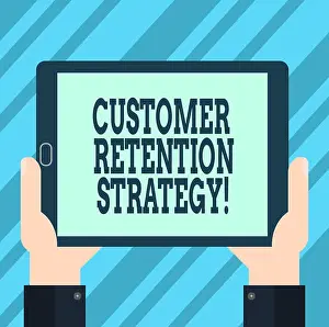 Loyal Prints: Text sign showing Customer Retention Strategy