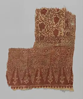 Jain Prints: Textile Fragment 13th–14th century Dated to the thirteenth or fourteenth century