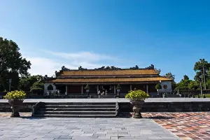 Popular Tourist Destination Prints: Thai Hoa Palace Inside the walled citadel the Imperial City Hue Vietnam Asia Hoang thanh UNESCO World Heritage Site
