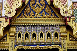 Oberbayern Prints: Thai-Sala, Thai pavilion, Westpark, Munich, Bavaria, Germany