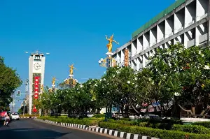 Andaman Prints: Thailand: The clocktower and Rama VI Road