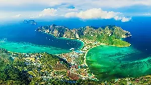 Andaman Sea Prints: Thailand, Phi Phi Don island, Krabi province