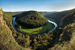 Thaya river during summer or autumn time