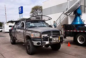Vortex Prints: 'The Doghouse' is a support vehicle for Sean Casey's 'Tornado Intercept Vehicle'