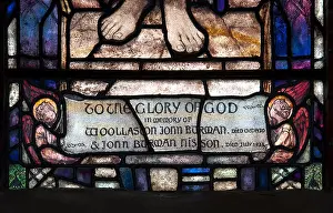 West Midlands Prints: Theodora Salusbury window detail