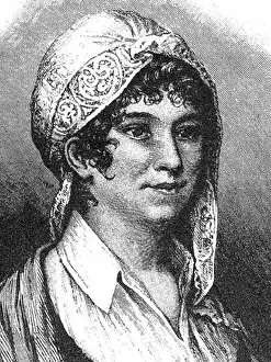 Social Commentary Prints: Therese Huber was a prominent German writer in the late 18th and early 19th centuries