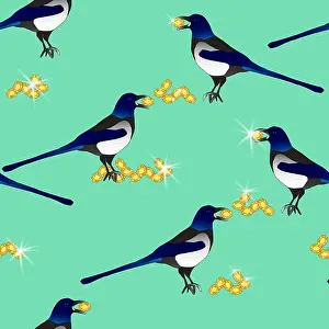 Tissue Prints: The Thieving Magpie