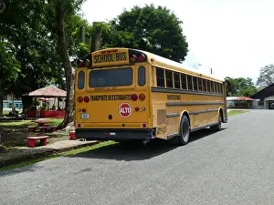Motor Vehicle Prints: Thomas Built school bus, Costa Rica 2018