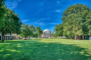 Classrooms Prints: Thomas Jefferson's Academical Village and the Lawn at the University of Virginia in Charlottesville