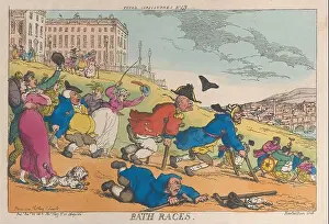Sheet Prints: Thomas Rowlandson, Bath Races, Tegg's Caricatures