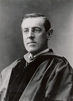 Thomas Woodrow Wilson ((1856-1924) 28th President of the USA 1913-1921