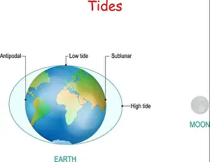 Pull Prints: Tides depend where the sun and moon are relative to the Earth