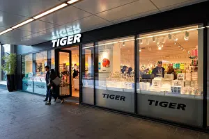 Shoppers Prints: Tiger store in London England United Kingdom UK