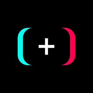 Instagram Prints: TikTok Plus Add Icon. Duotone. Plus Button