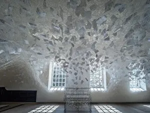 Room Prints: Beyond Time art installation by Chiharu Shiota