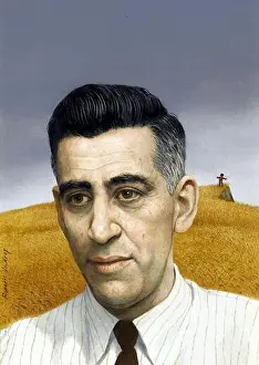 Gallery Prints: Time Magazine front cover artwork - J D Salinger - 1961