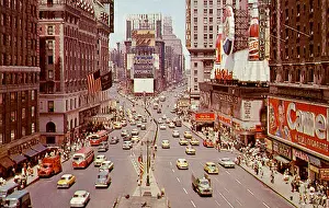 Times Square Prints: Times Square. New York City. 1960