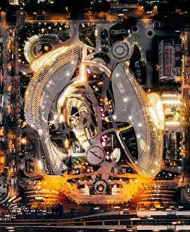 Upwards Prints: tin yung square