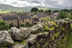 Stormy Sky Prints: The tiny picturesque village of Sedbusk in Wensleydale