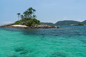 Rio De Janeiro Prints: Tiny tropical islands of Ilhas Paradisiacas off Ilha Grande in Angra dos Reis