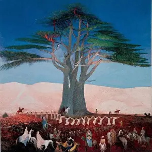 Avant Garde Prints: Tivadar Csontváry Kosztka - Pilgrimage to the Cedars in Lebanon -