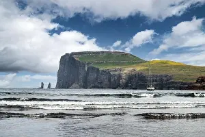 Tjornuvik beach on Streymoy island, Faroe Islands, Denmark. Landscape photography