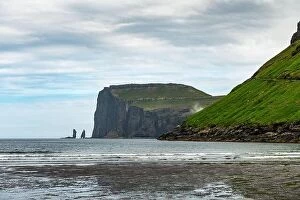 Images Dated 2nd August 2019: Tjornuvik beach on Streymoy island, Faroe Islands, Denmark. Landscape photography
