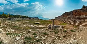 Fethiye Prints: Tlos ruins and tombs, an ancient Lycian city near the town of Seydikemer, Mugla, Turkey