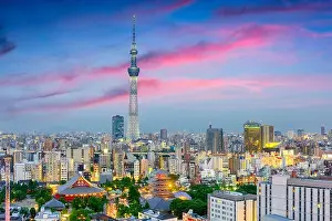 Tokyo, Japan skyline