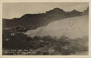 Piles Prints: Tom Reed Mill and its tailings are showcased in this image