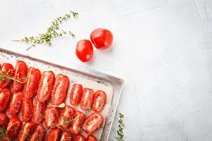 Dehydrated Prints: Tomatoes in baking tray