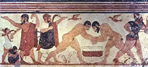 Ancient Art Prints: Tomb of the augurs