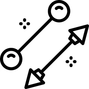 Lipstick Prints: Tongue piercing icon, outline style