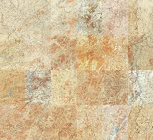 Adirondack Prints: Topographic Map of the Adirondacks - Compilation of 24 individual 15 minute quadrangles in the Adirondack Park
