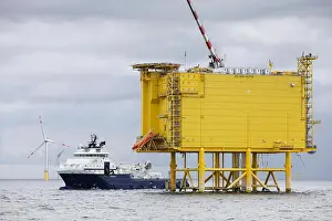 Alpha Prints: Topside of offshore HVDC converter platform