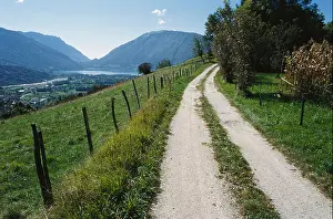 Dolomites Prints: Torch. Pieve d'Alpago. Italy