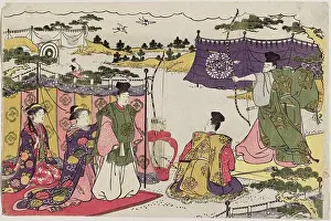Archery Prints: Torii Kiyonaga's 1787 woodblock print