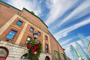 Blueberries Prints: Toronto, Famous St. Lawrence market located on the southwest corner of Front and Lower Jarvis Streets