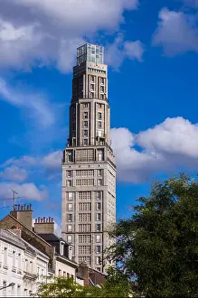 Reinforced Prints: Tour Perret, residential tower by Auguste Perret