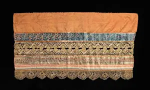 Weaving Prints: Towel border early 19th century Russian This object is from the collection of Natalia de Shabelsky (1841-1905)