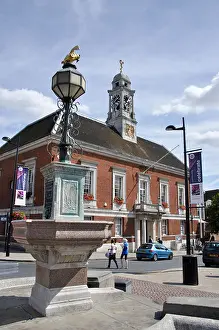 Essex Prints: The Town Hall, Market Place, Braintree, Essex, England, United Kingdom