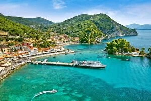 Images Dated 24th September 2017: Townscape of Parga, Greece