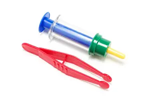 Pharmaceutics Prints: Toy Medical Instruments