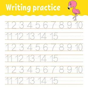 Tracing Prints: Trace and write. Handwriting practice