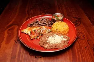 Sirloin Prints: Traditional authentic mexican tex mex dish known as cazuelon