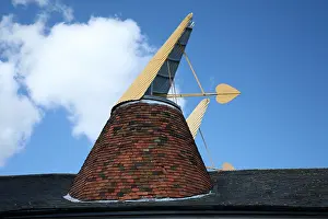 Producing Prints: traditional brewery chimney