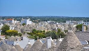 Images Dated 15th July 2017: The traditional Trulli houses from the beautiful town Alberobello, Apulia, Italy