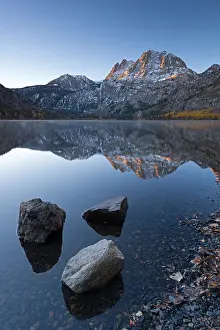 Loop Prints: Tranquil Silver Lake at dawn in the Eastern Sierra Mountains