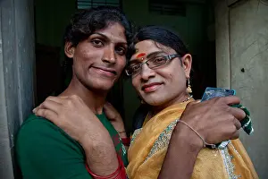 Andhra Pradesh Prints: Transgender sex workers in a town in Andhra Pradesh, India